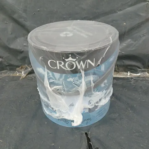 SEALED CROWN WALL & CEILINGS MID SHEEN PAINT - POWDER BLUE - 2.5L