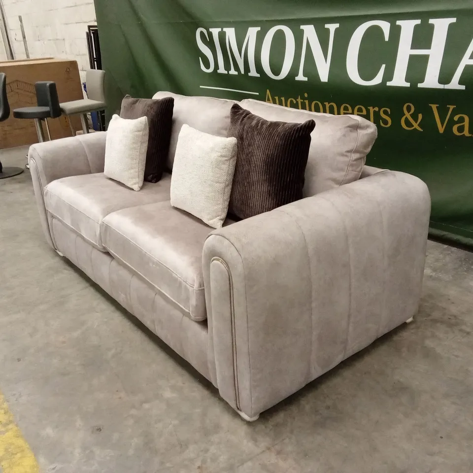 AMARA 2 SEATER SOFA - STONE RRP £1199