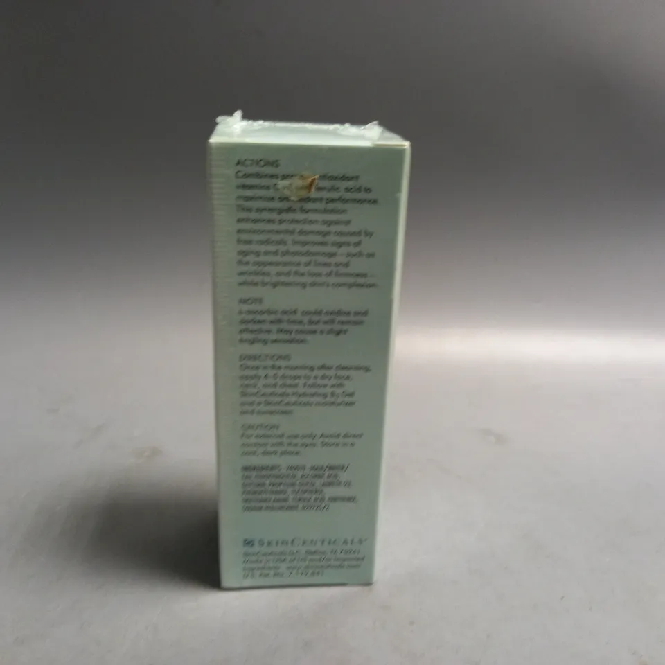 BOXED AND SEALED SKINCEUTICALS C E FERULIC COMBINATION ANTIOXIDANT 30ML  