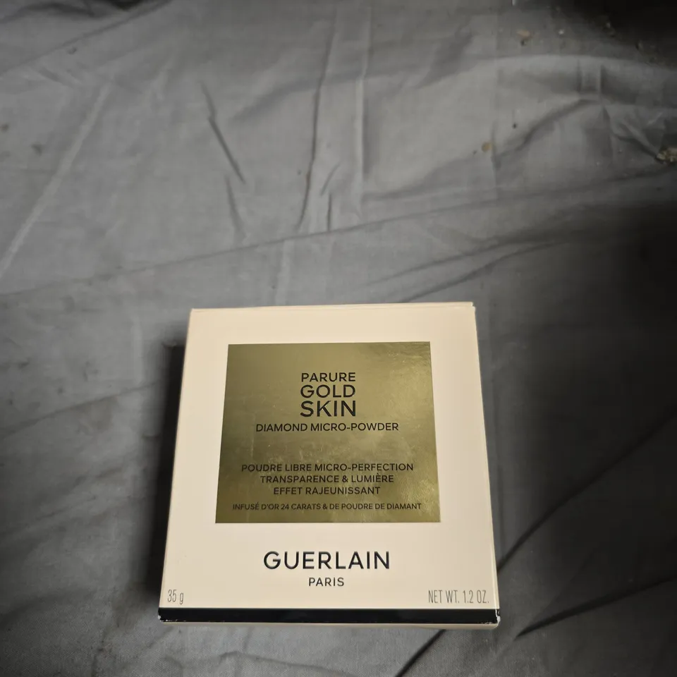 GUERLAIN PARURE GOLD SKIN DIAMOND MICRO-POWDER – 35 G, BOXED