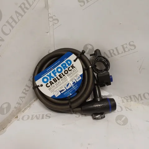 OXFORD SEAT POST BRACKET CABLE LOCK