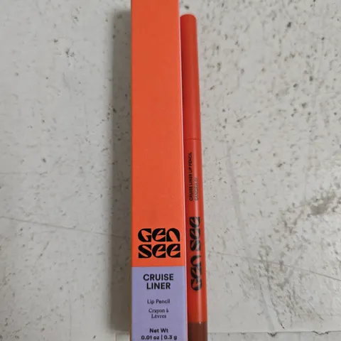 GEN SEE CRUISE LINER LIP PENCIL – SANGRIA 01