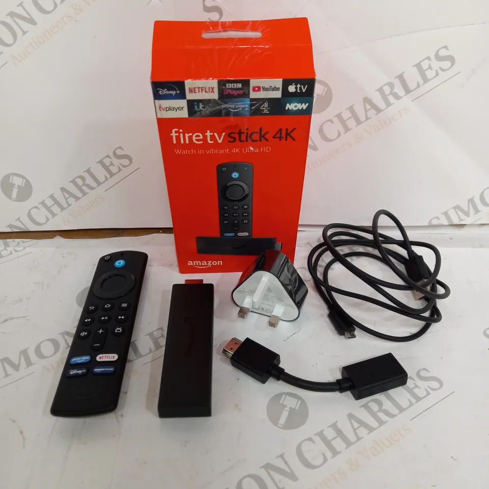 AMAZON FIRE TV STICK 4K BLACK 