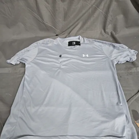 UNDER ARMOUR UA TECH UTILITY SHORT SLEEVE TOP IN GREY SIZE MENS XL