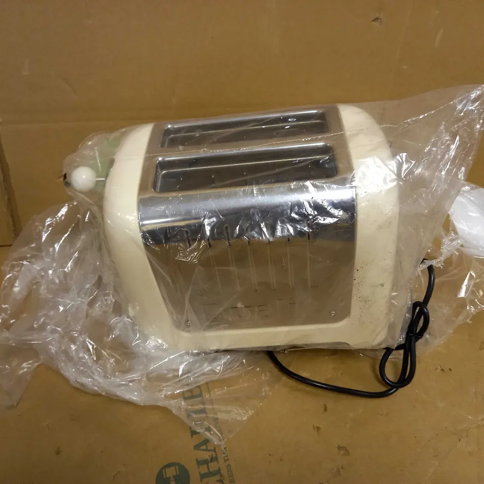 DUALIT CREAM 2 SLICE TOASTER