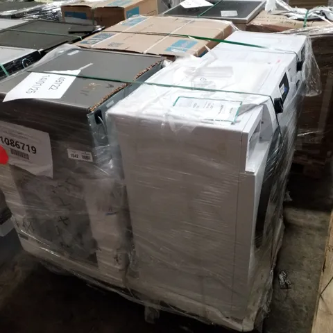 PALLET OF APPROXIMATELY 4 UNPROCESSED RAW RETURN WHITE GOODS TO INCLUDE