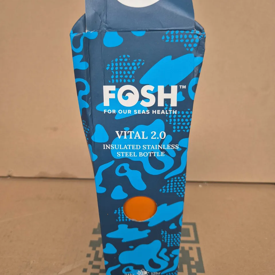 FOSH VITAL 2.0 INSULATED STAINLESS STEEL BOTTLE – 500ML