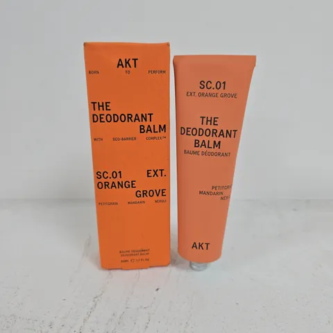 BOXED AKT THE DEODORANT BALM SC.01 ORANGE GROVE (50ML)