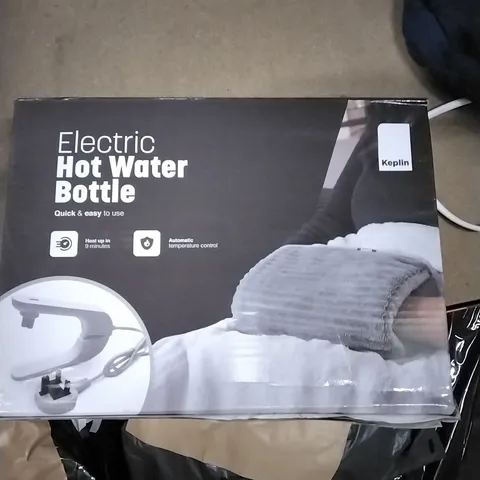 BOXED KEPLIN ELECTRIC HOT WATER BOTTLE 