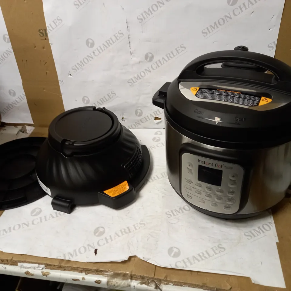 INSTANT POT DUO CRISP AIR FRYER MULTICOOKER