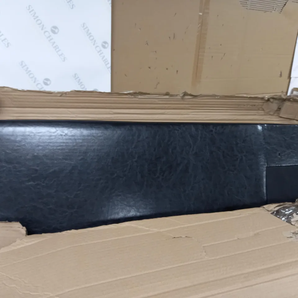 KING SIZE FAUX LEATHER BED - PRADA 