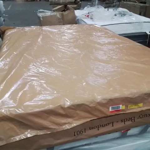 QUALITY BAGGED BEALETON 27CM MEMORY FOAM POCKET SPRUNG DOUBLE MATTRESS 