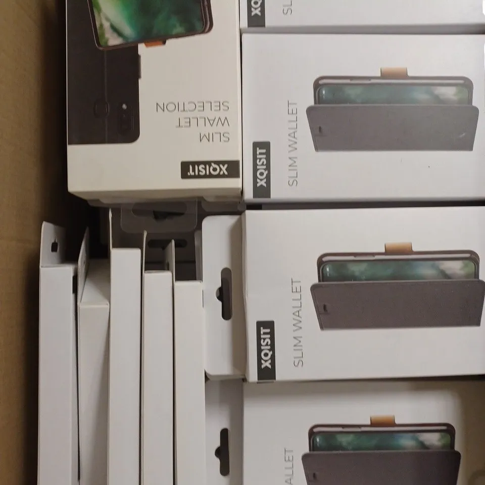 APPROXIMATELY 50 BOXED XQISIT SLIM WALLET PROTECTIVE CASES FOR SAMSUNG GALAXY A40