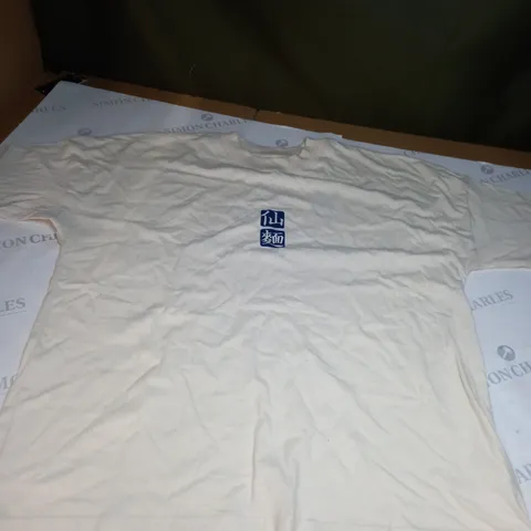 LARGE CREAM T-SHIRT