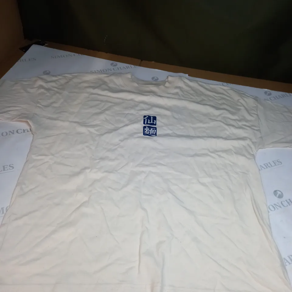 LARGE CREAM T-SHIRT 