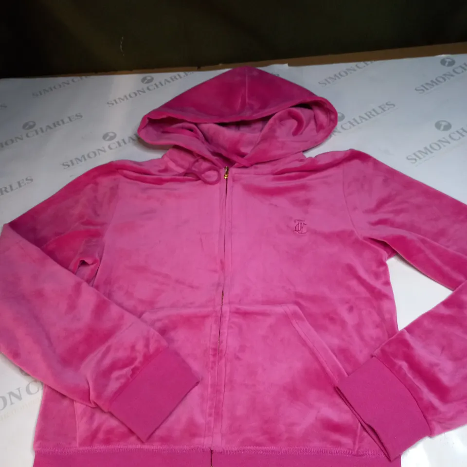 JUICY COUTURE ZIPPED JACKET SIZE S
