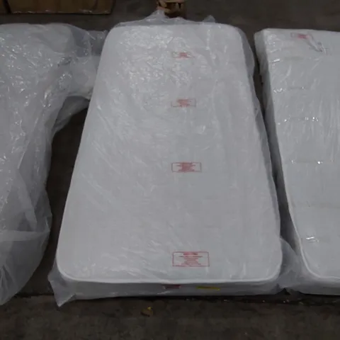 QUALITY BAGGED BIBEAU DEEP QUILTED HYBRID 3FT MATTRESS