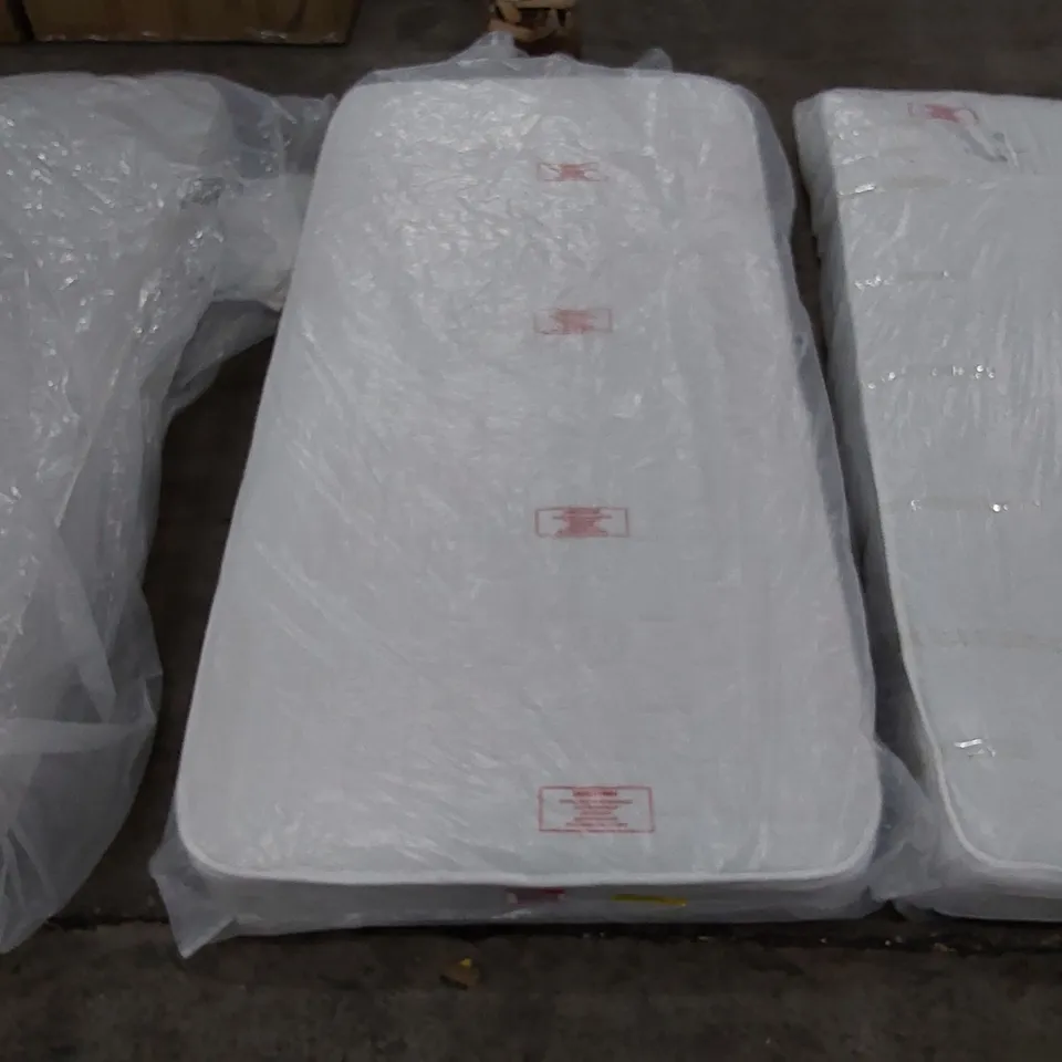 QUALITY BAGGED BIBEAU DEEP QUILTED HYBRID 3FT MATTRESS