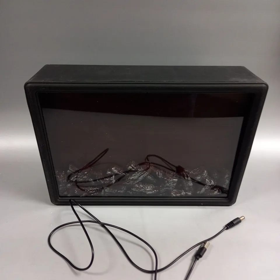 BOXED LED FLAME EFFECT LAMP 