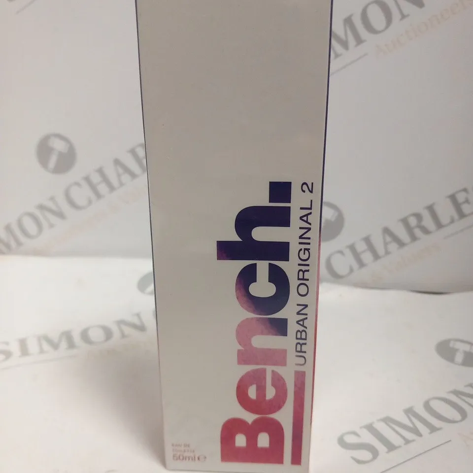 BOXED AND SEALED BENCH URBAN ORIGINAL 2 EAU DE TOILETTE 50ML