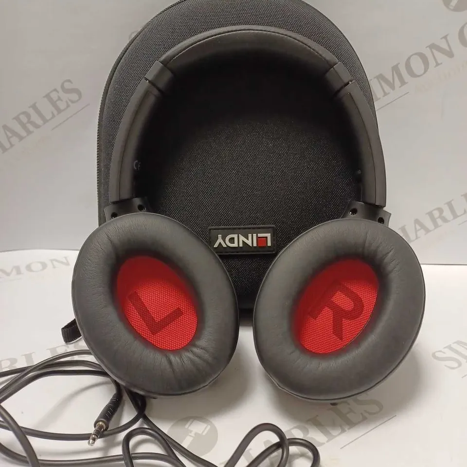 LINDY BNX-80 WIRELESS NOISE CANCELLING HEADPHONES