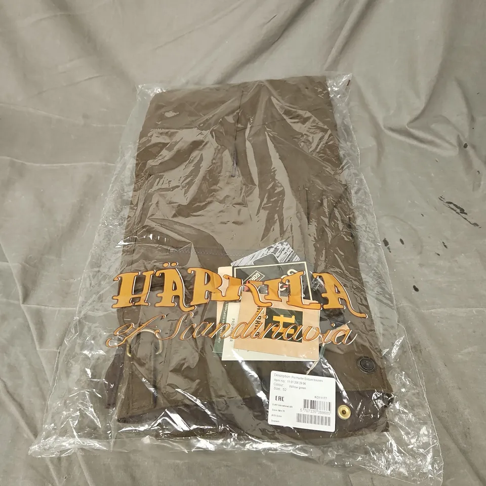 HARKILA PRO HUNTER ENDURE TROUSERS IN WILLOW GREEN SIZE 52