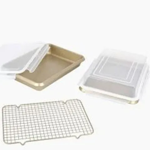 Outlet Curtis Stone set of 2 Roast and bake store pans