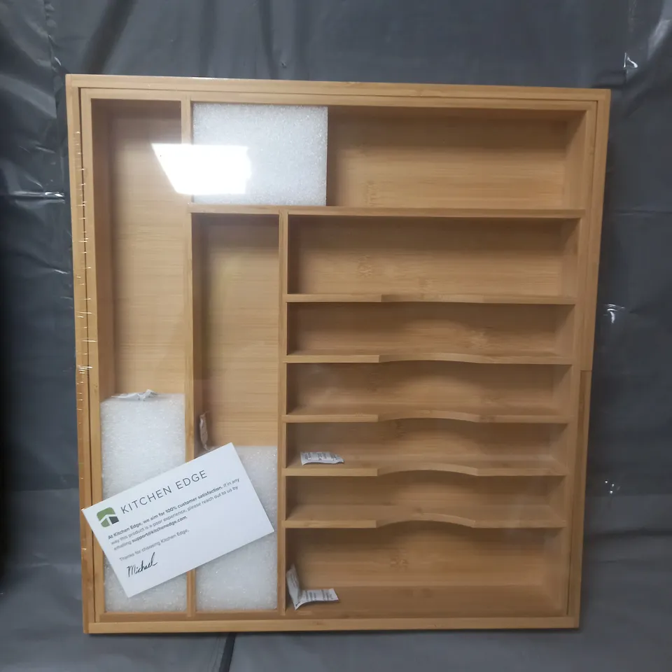 BOXED WOODEN STORAGE UNIT 