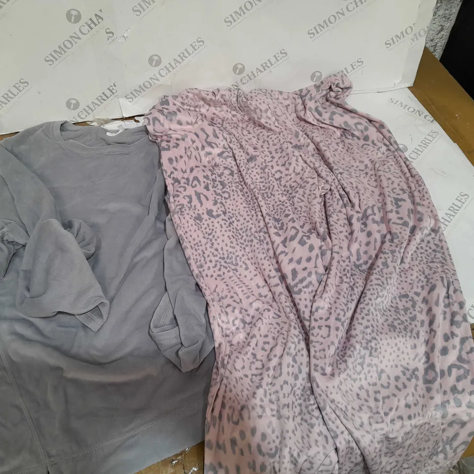 COZEE HOME VELOUR PYJAMAS REGULAR GREY SIZE L 