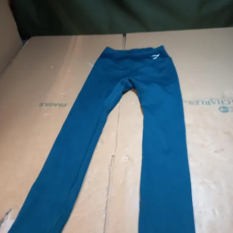 GREEN GYMSHARK LEGGINGS SIZE S