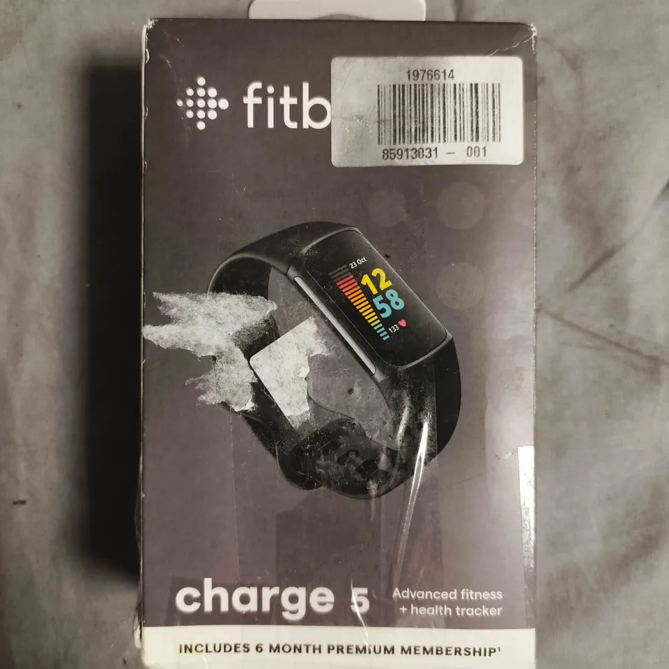 FITBIT CHARGE 5 FITNESS TRACKER – BOXED