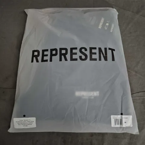 BAGGED REPRESENT OWNERS CLUB SWEATPANTS β BLACK, SIZE M