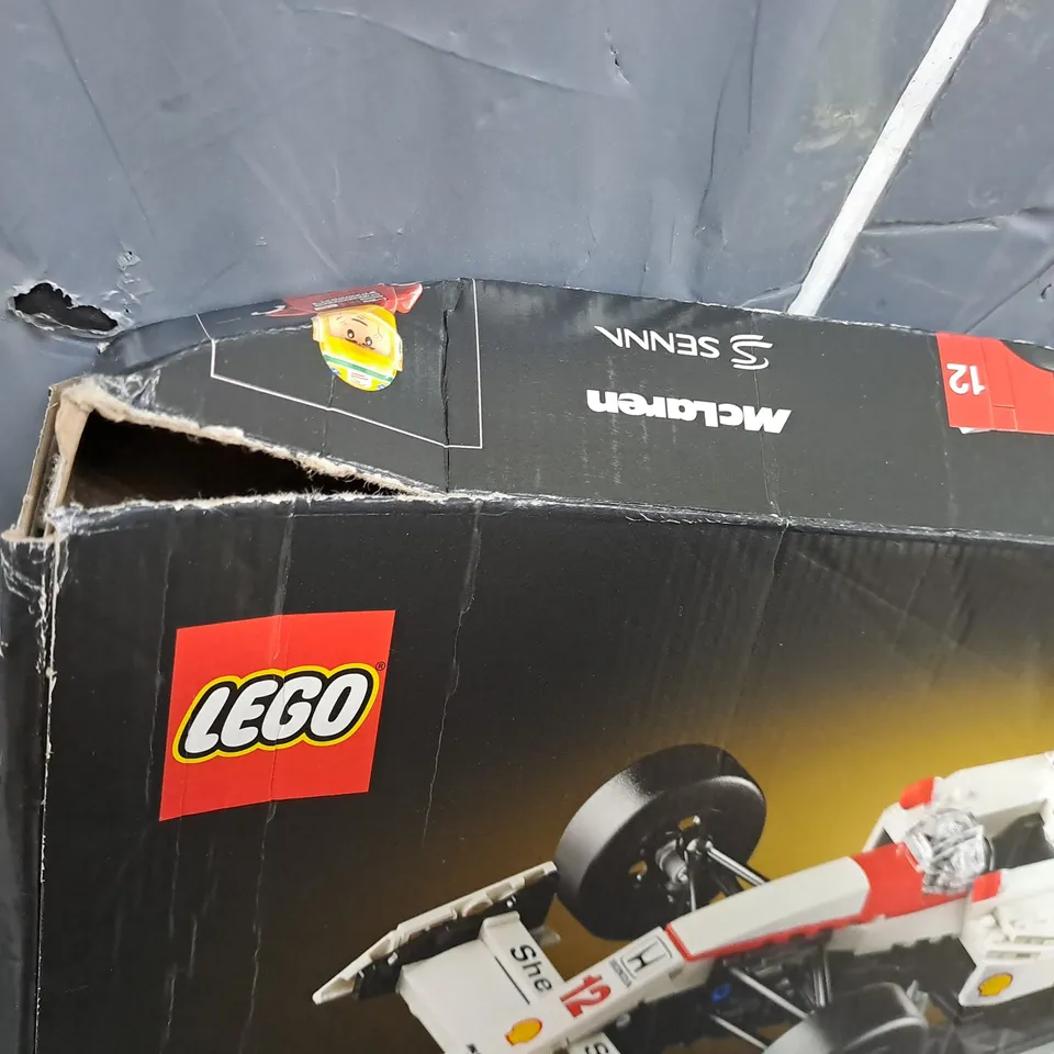 BOXED LEGO MCLAREN MP4 & AYRTON SENNA 10330 RRP £69.99