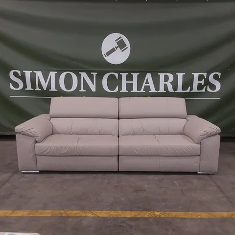 QUALITY DESIGNER BRADY PREMIUM LEATHER 4 SEATER SOFA