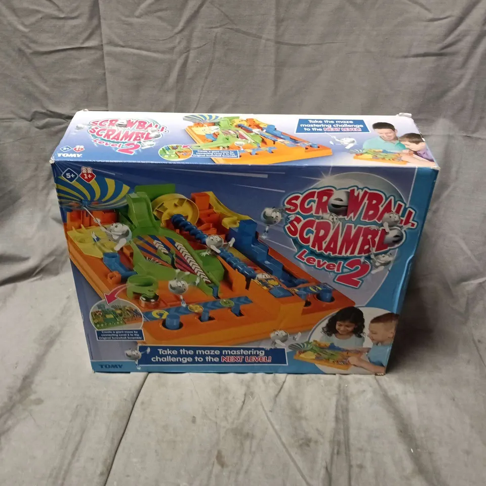 BOXED TOMY SCREWBALL SCRAMBLE LEVEL 2
