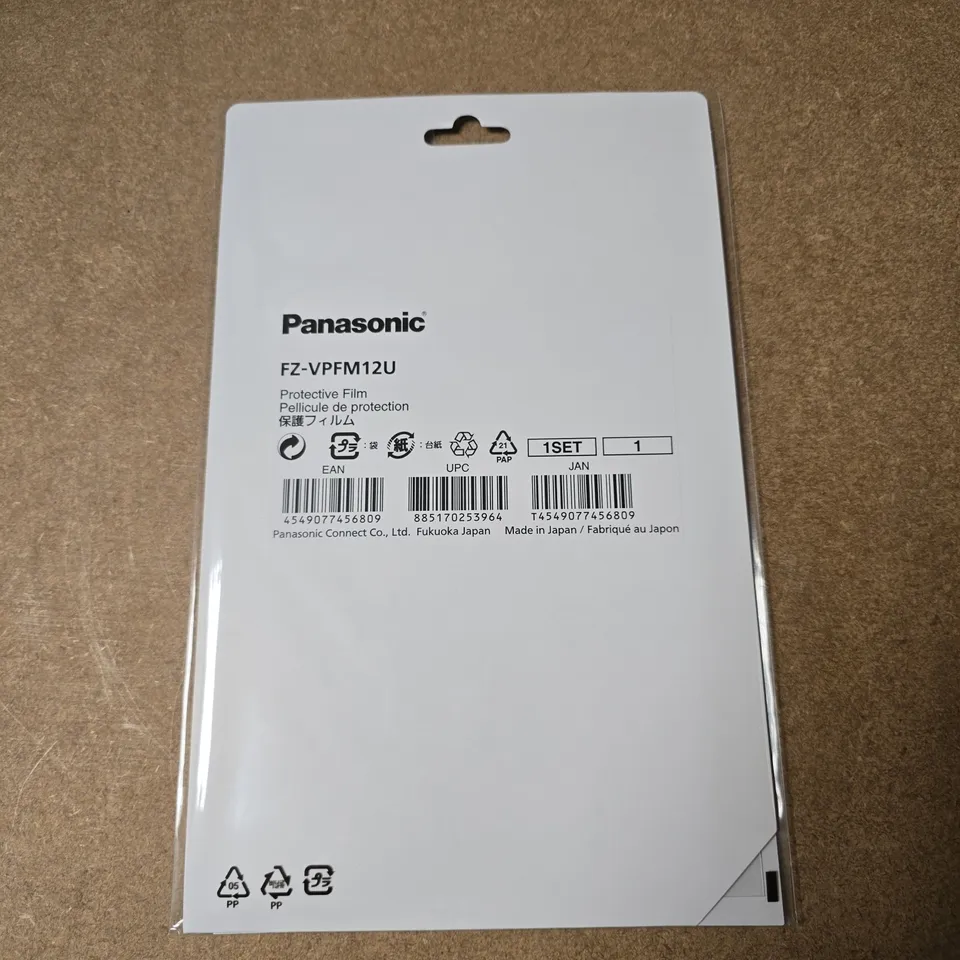 APPROXIMATELY 200 PANASONIC FZ-VPFM12U PROTECTIVE FILMS