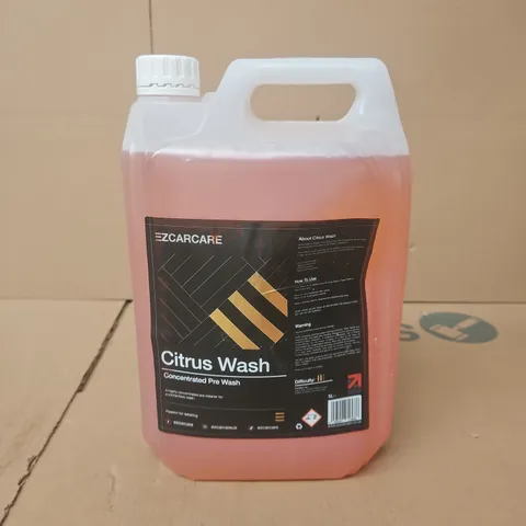 EZCARCARE CITRUS WASH CONCENTRATED PRE WASH (5L) 