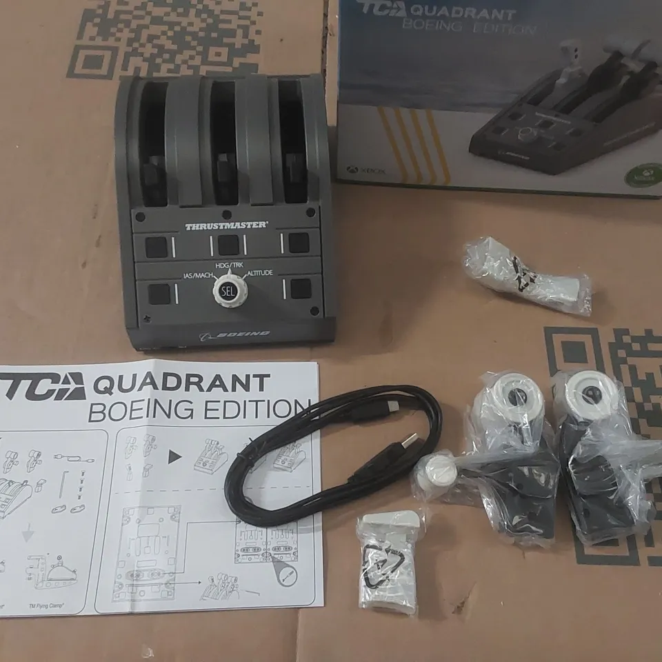 BOXED THRUSTMASTER TCA QUADRANT BOEING EDITION