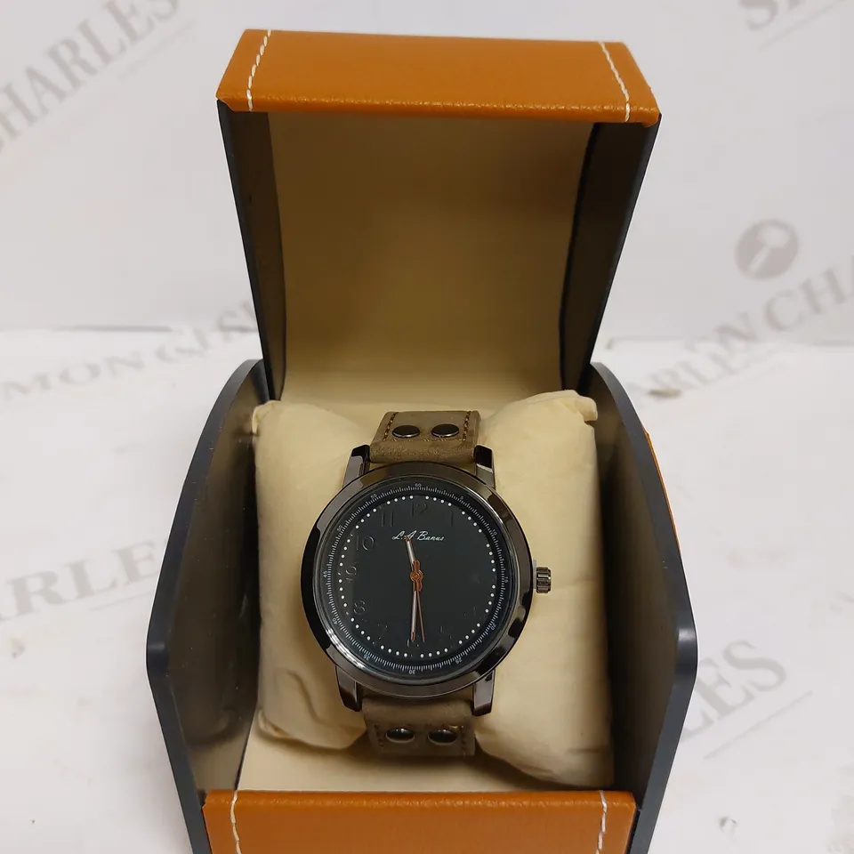 MENS LA BANUS FIELD WATCH – BRAND NEW IN BOX – 3ATM WATER RESISTANT