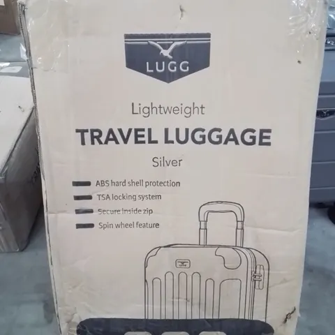 BOXED LUGG LIGHTWEIGHT TRAVEL SUITCASE