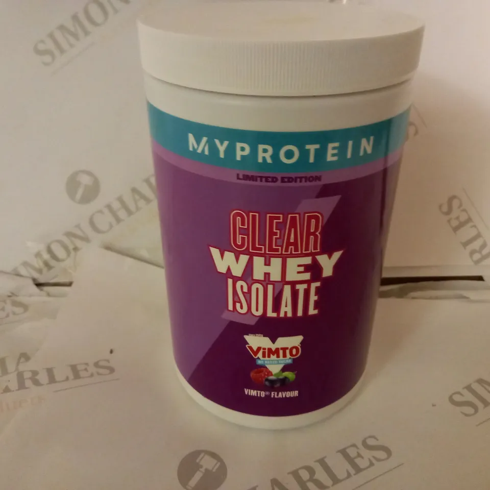 MYPROTEIN CLEAR WHEY ISOLATE VIMTO FLAVOUR - 522g