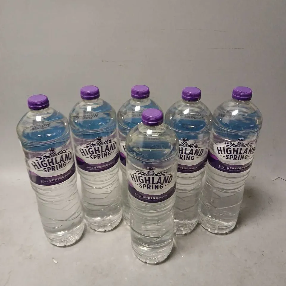 6x HIGHLAND SPRING STILL SPRING WATER (6x1.5L) - COLLECTION ONLY