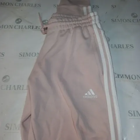 ADIDAS LOGO FLEECED TRACKSUIT BOTTOMS SIZE M