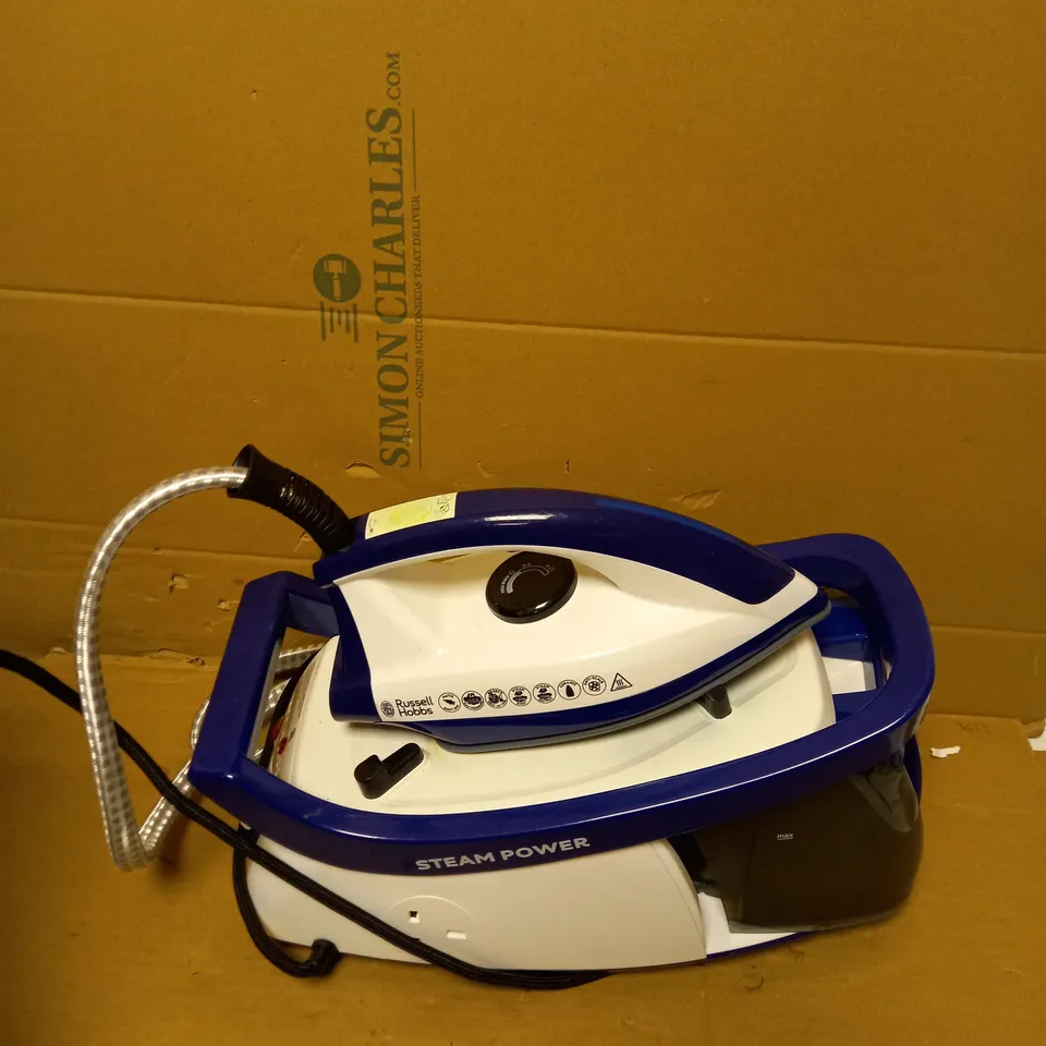 RUSSELL HOBBS STEAM GENERATOR IRON - PURPLE/WHITE