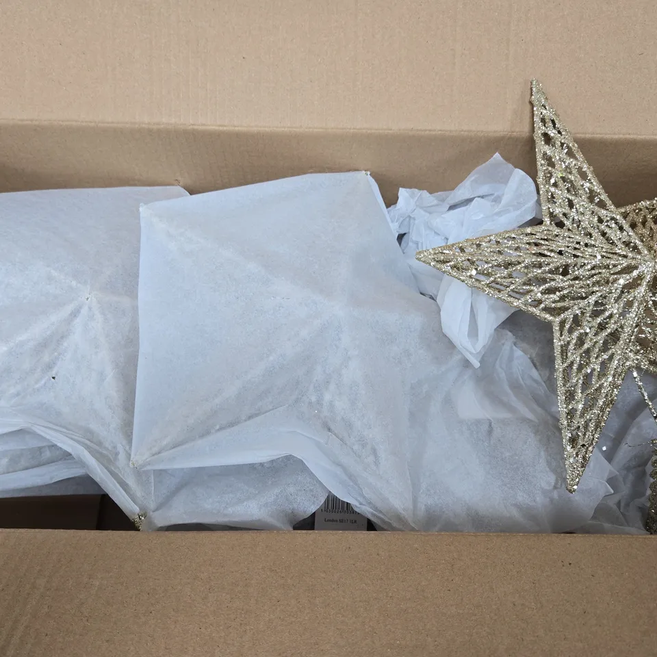 6 X GISELA GRAHAM SPRUCE TREE TOPPER STARS