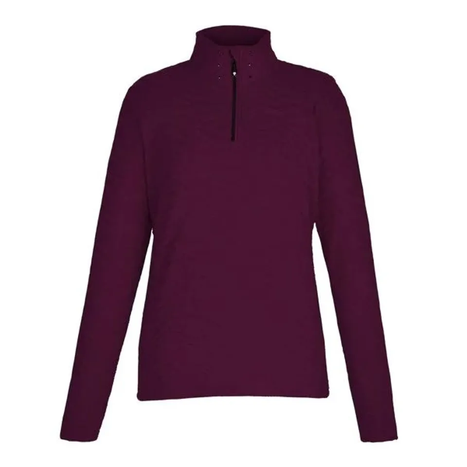 BRAND NEW DARE 2B WOMEN'S GLAMOURIZE III QUILTED QUARTER ZIP MIDLAYER FIG SIZE 6