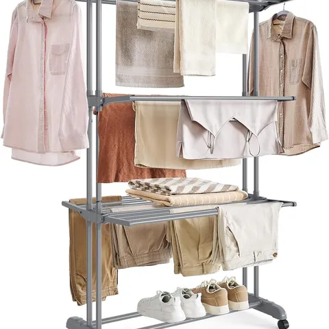 BOXED SONGMICS LARGE CLOTHES AIRER