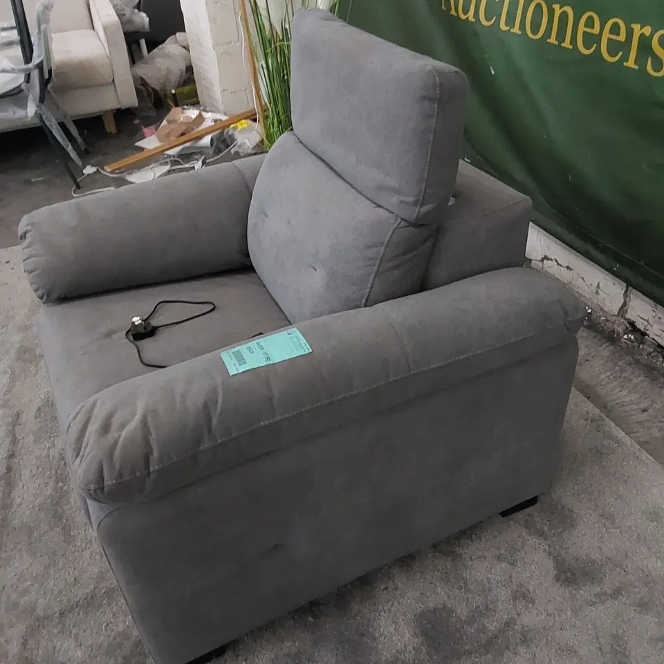 BOWEN FABRIC POWER RECLINER ARMCHAIR 