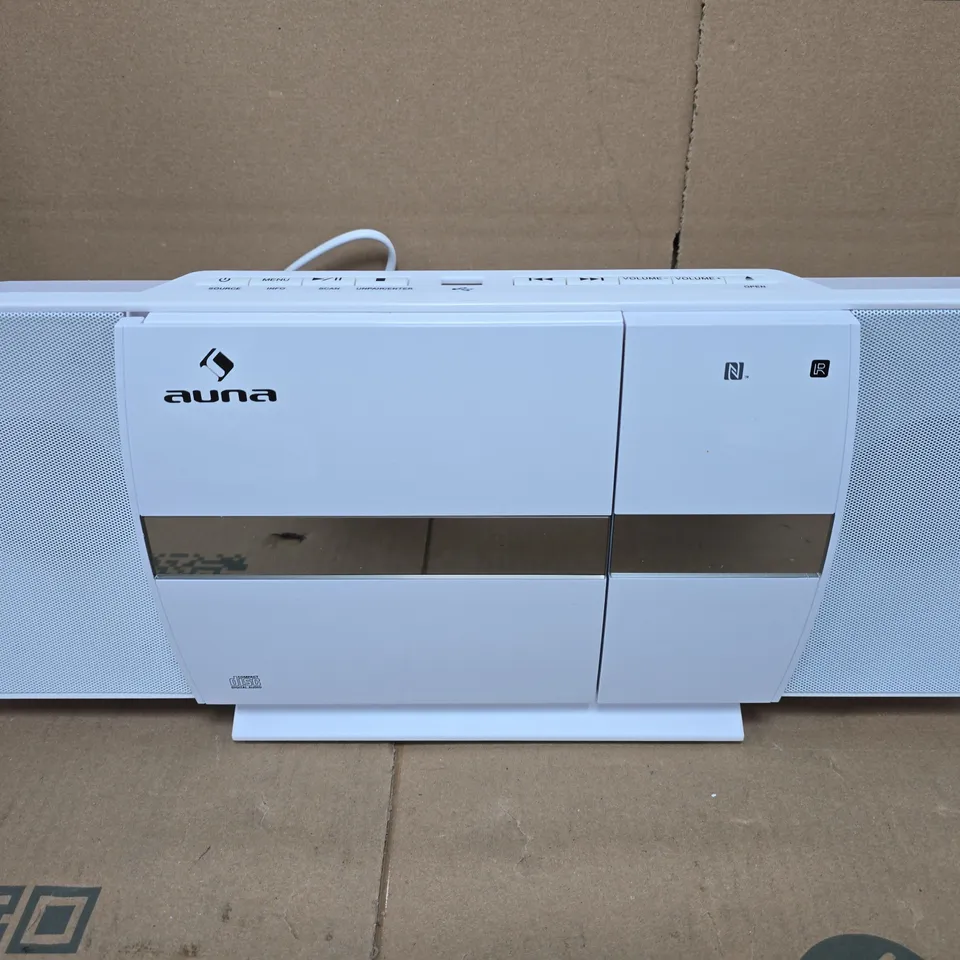 AUNA COMPACT STEREO SYSTEM WITH TWO SPEAKERS
