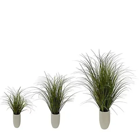 K BY KELLY HOPPEN INDOOR OUTDOOR POTTED FAUX GRASS